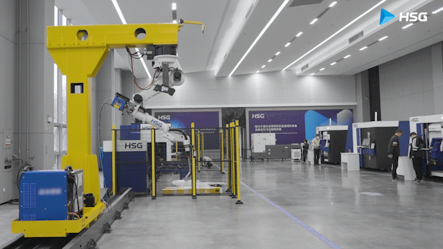 一图看懂W系列悬臂式智能焊接工作站 宏山激光W系列悬臂式智能焊接工作站