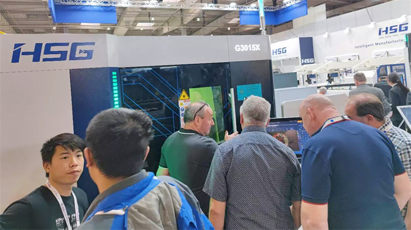 宏山激光亮相德国汉诺威金属板材加工技术展