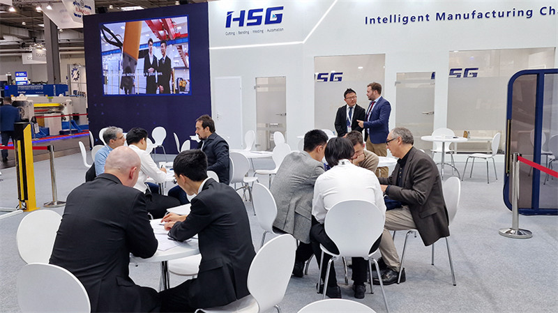 宏山激光亮相德国汉诺威金属板材加工技术展