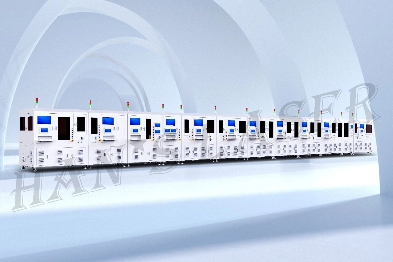 大族激光人形机器人核心部件激光焊接解决方案