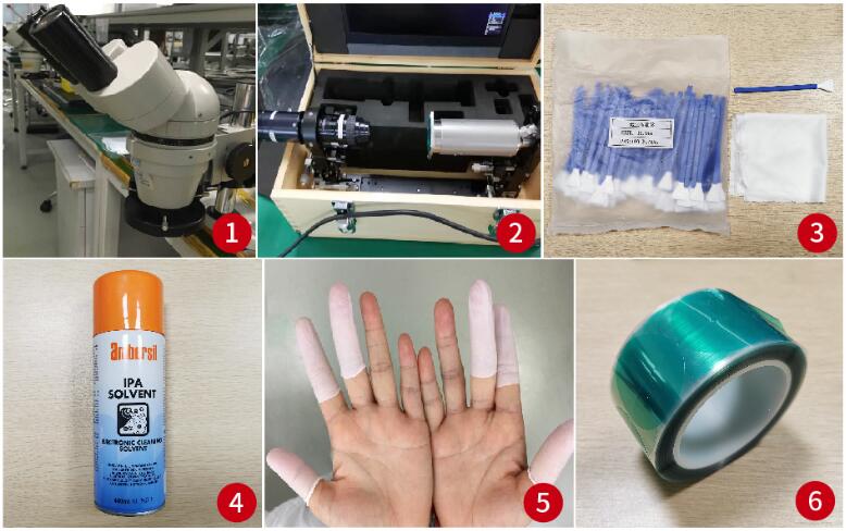 万瓦激光输出头的正确安装及清洁方法