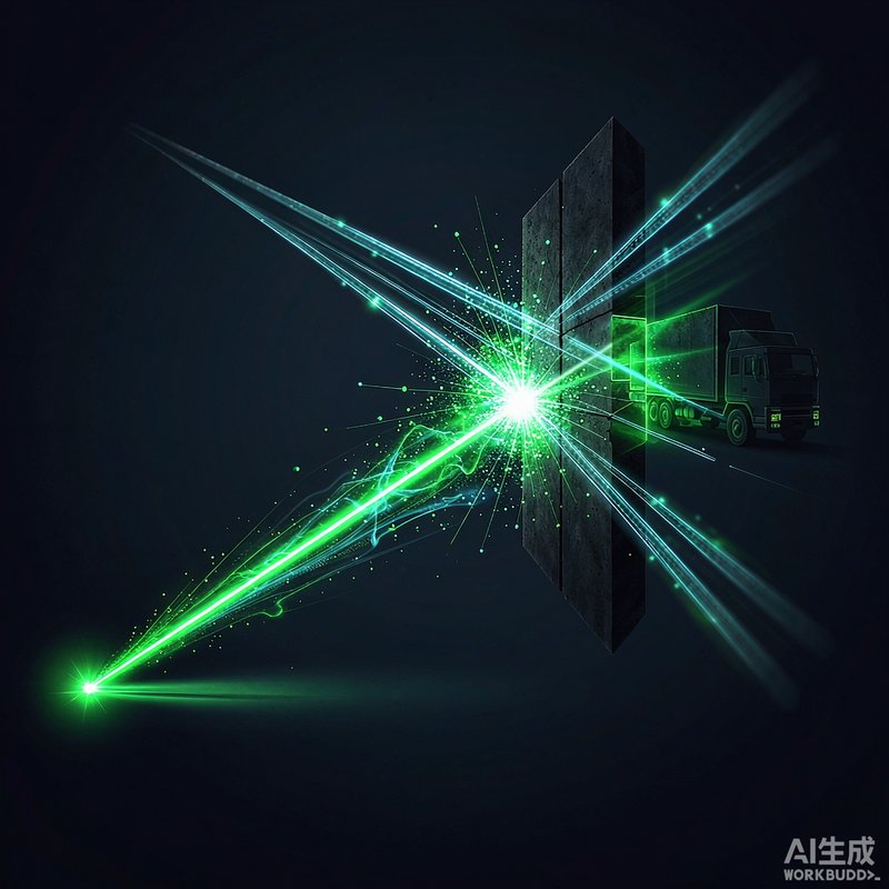 一束激光造出能穿透铝板的透视粒子:激光尾波加速首次实现缪子主导成像