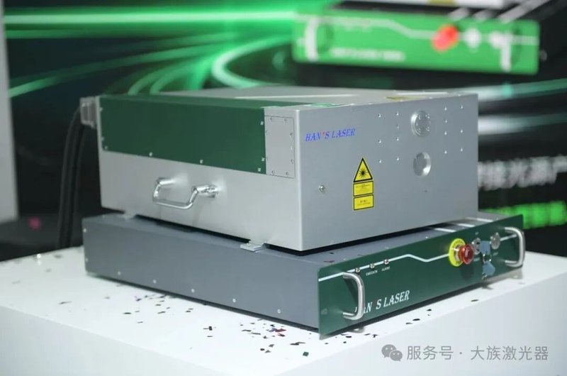 大族激光推出领创版500W一体化光纤绿光激光器
