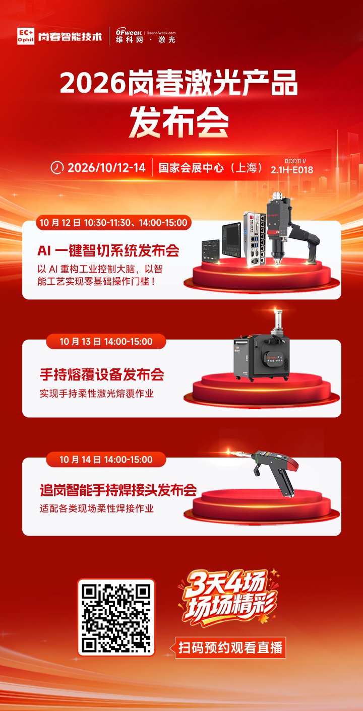 岗春激光工博会连发三大新品:AI智切系统、手持熔覆设备、手持焊接头
